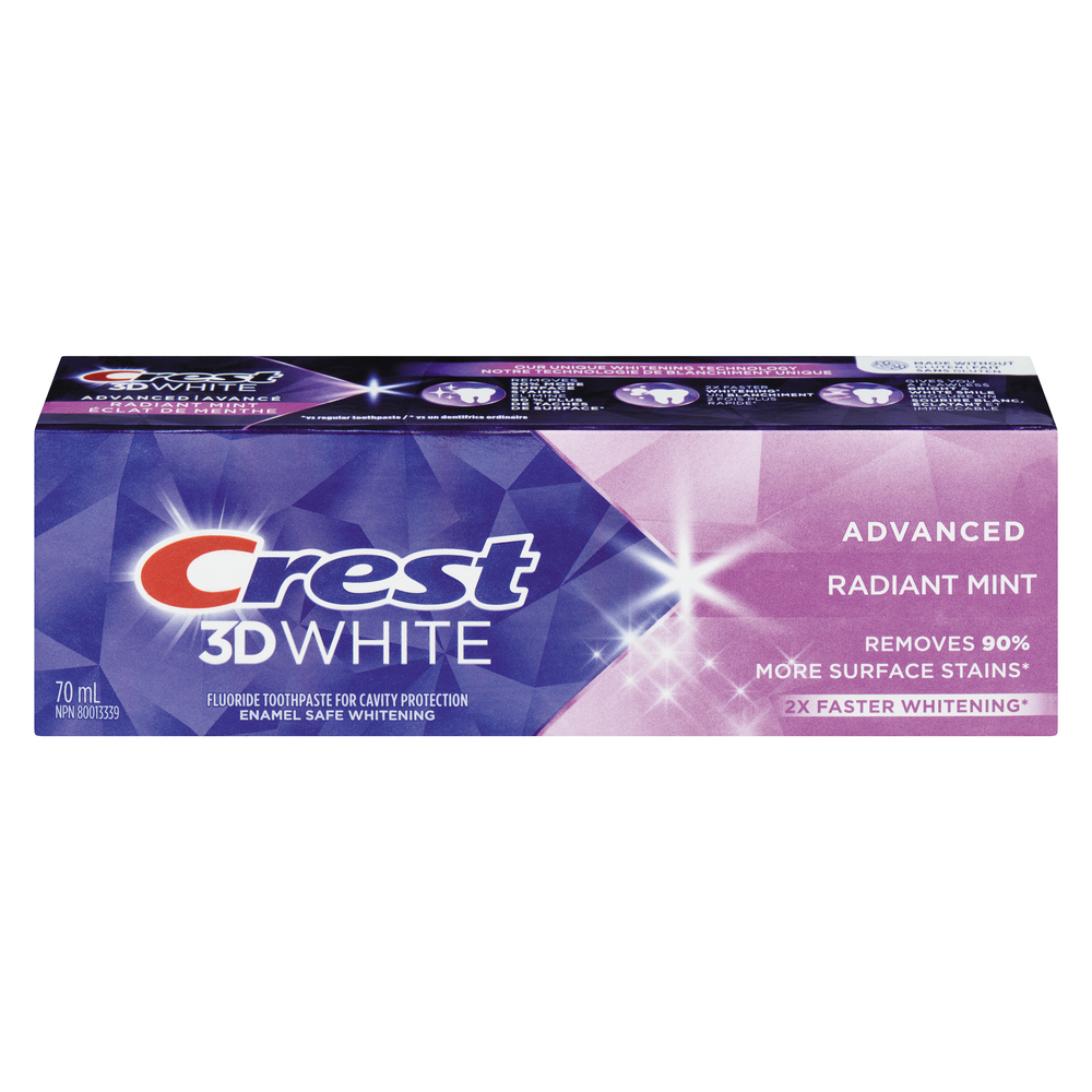 Advanced Radiant Mint 3d White Toothpaste