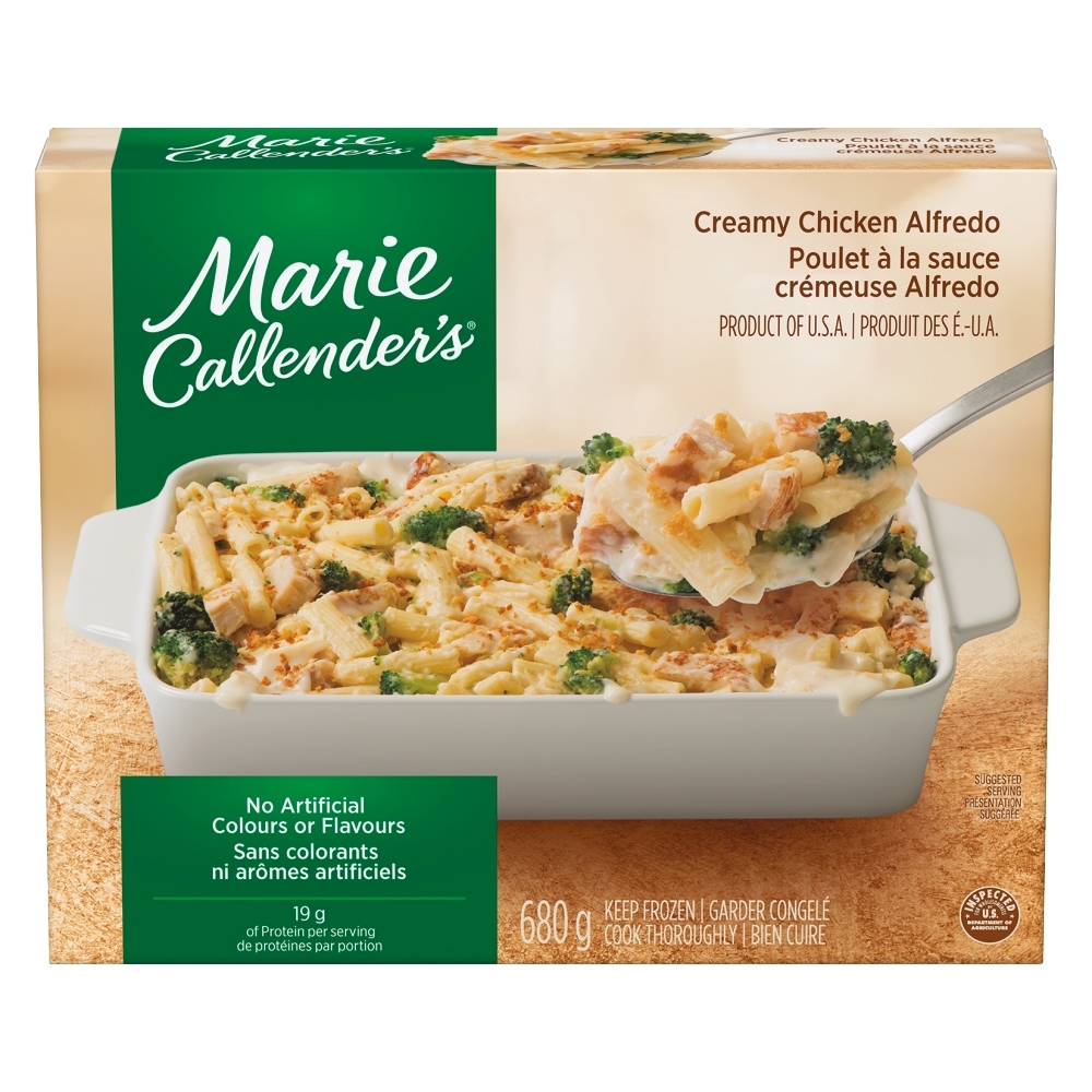 Creamy Chicken Alfredo Frozen Entrée