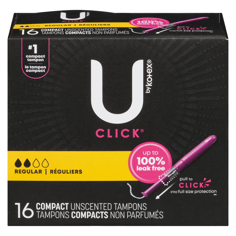 Click Regular Tampons