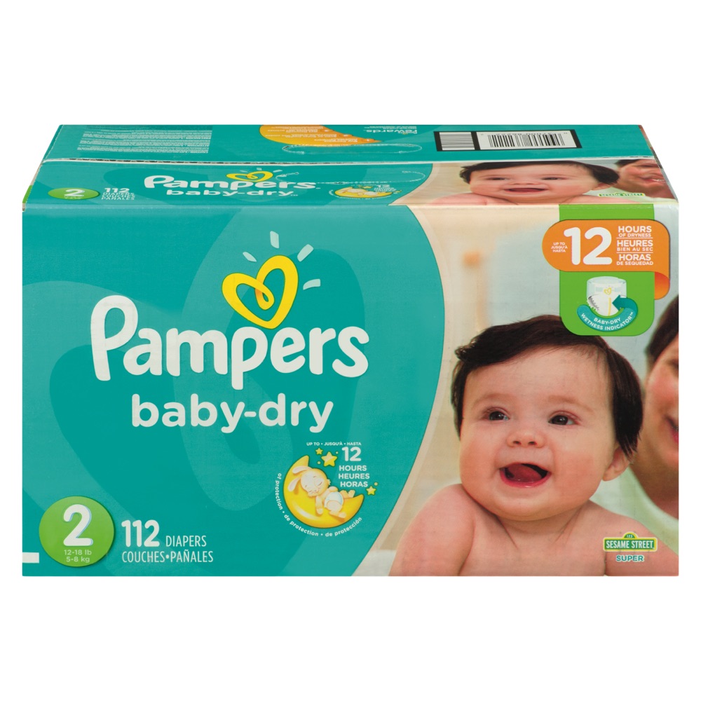 Baby-Dry Super Size 2 Diapers