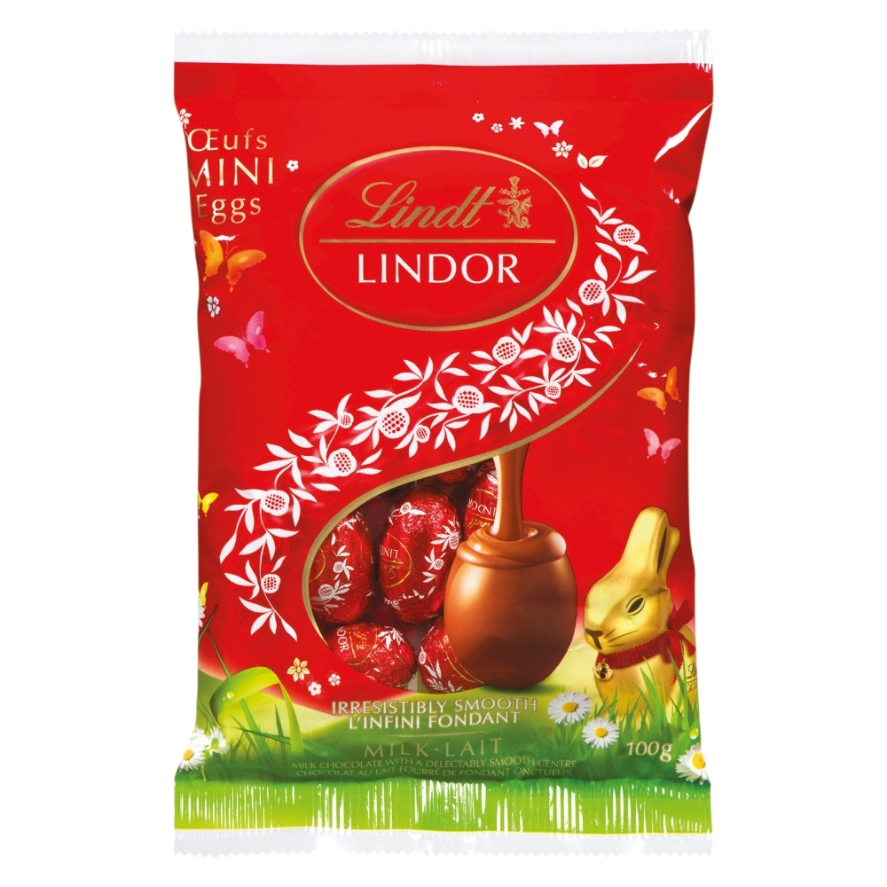 Milk Chocolate Lindor Mini Egg Bag