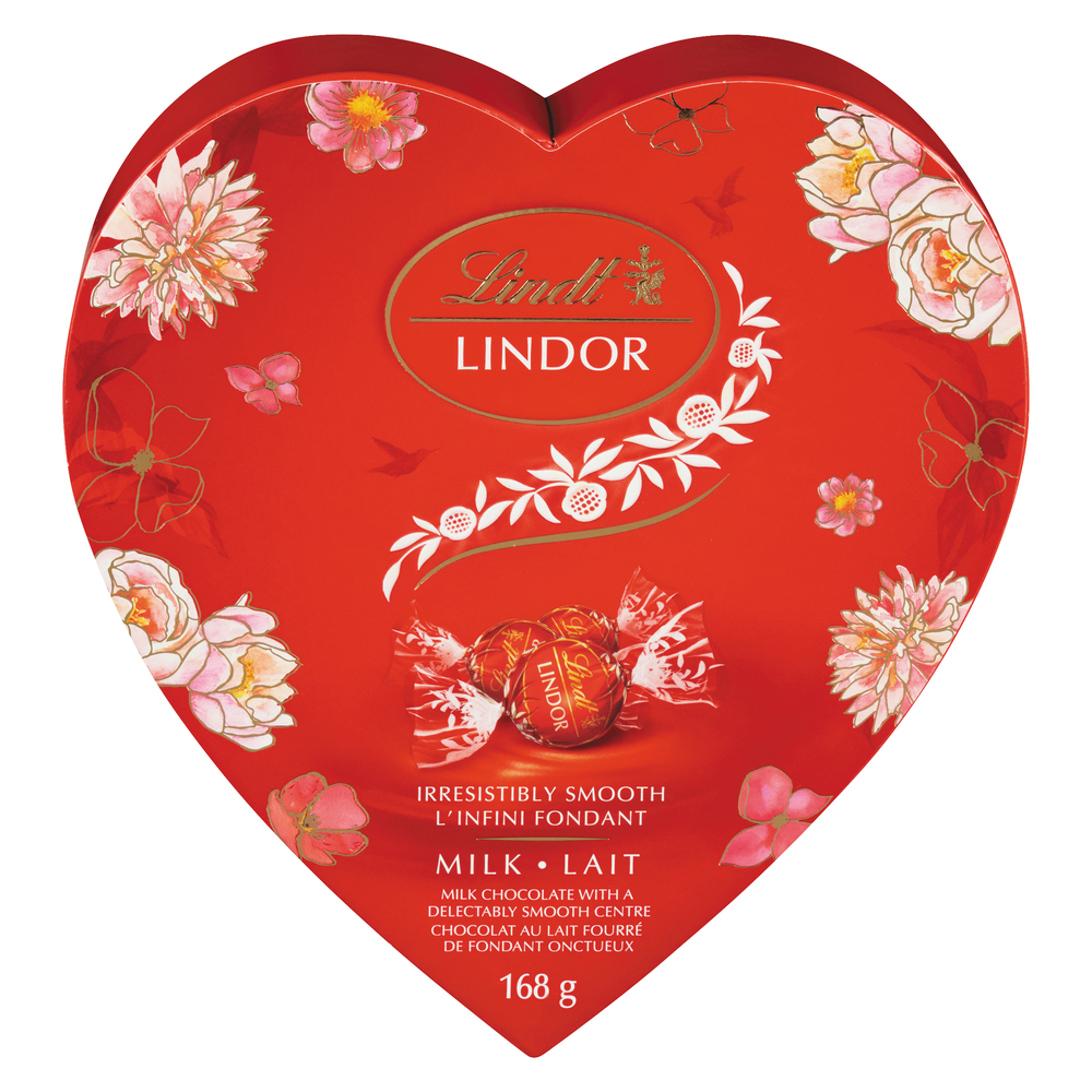 Milk Chocolate Lindor Romance Heart