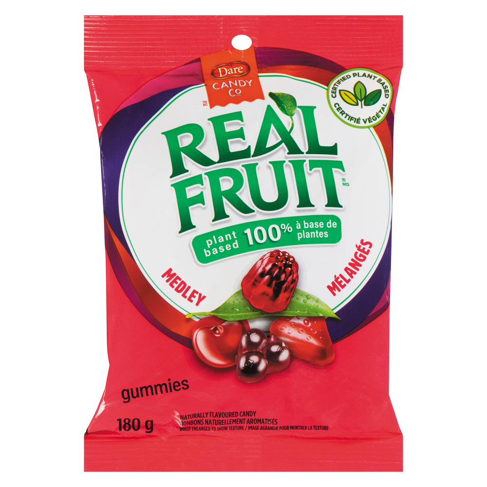 Plant Based Real Fruit Medley Gummies