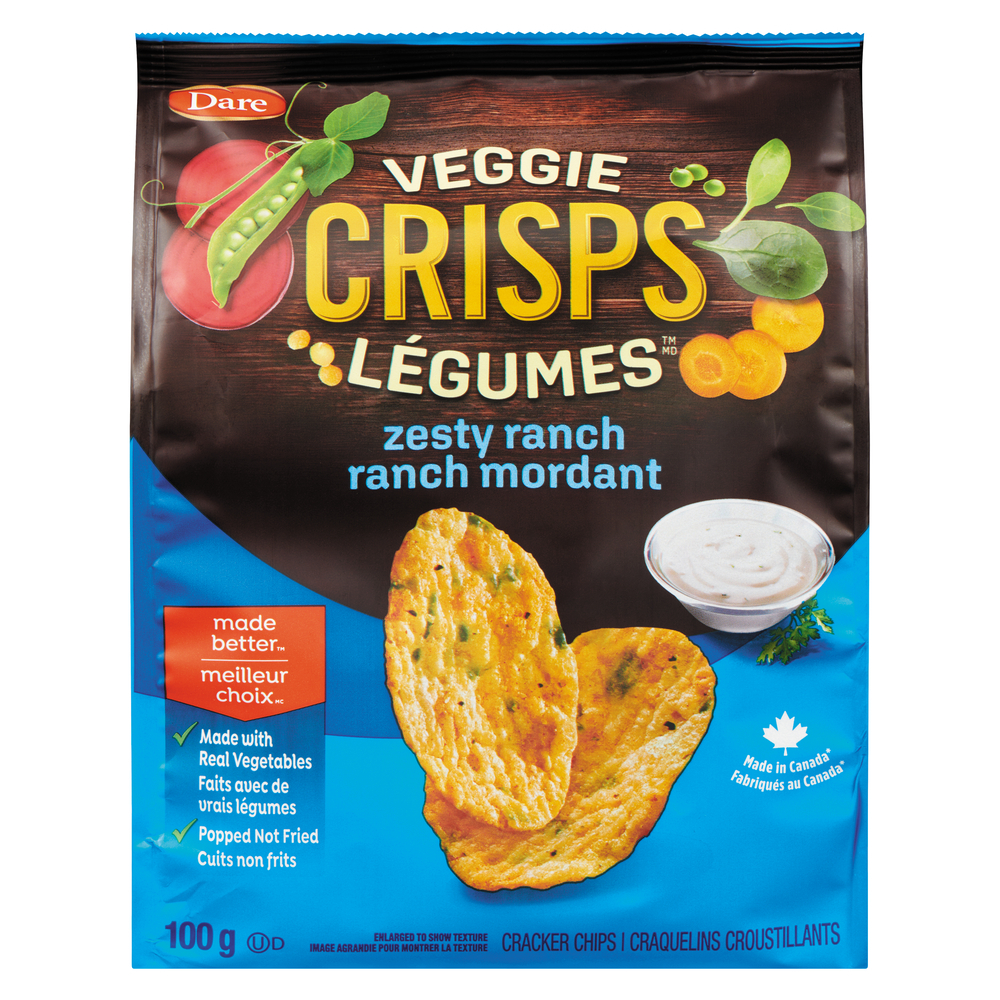 Veggie Zesty Ranch Crisps