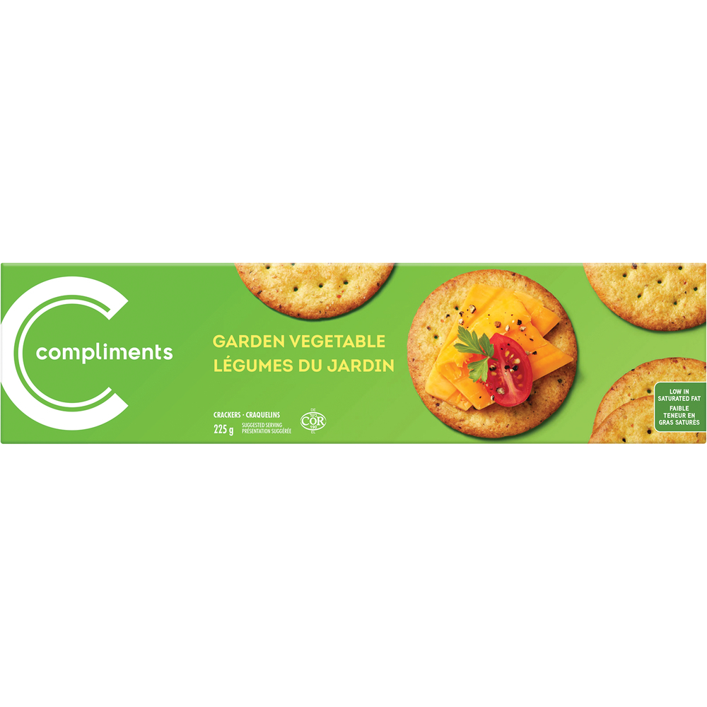Garden Vegetable Crackers