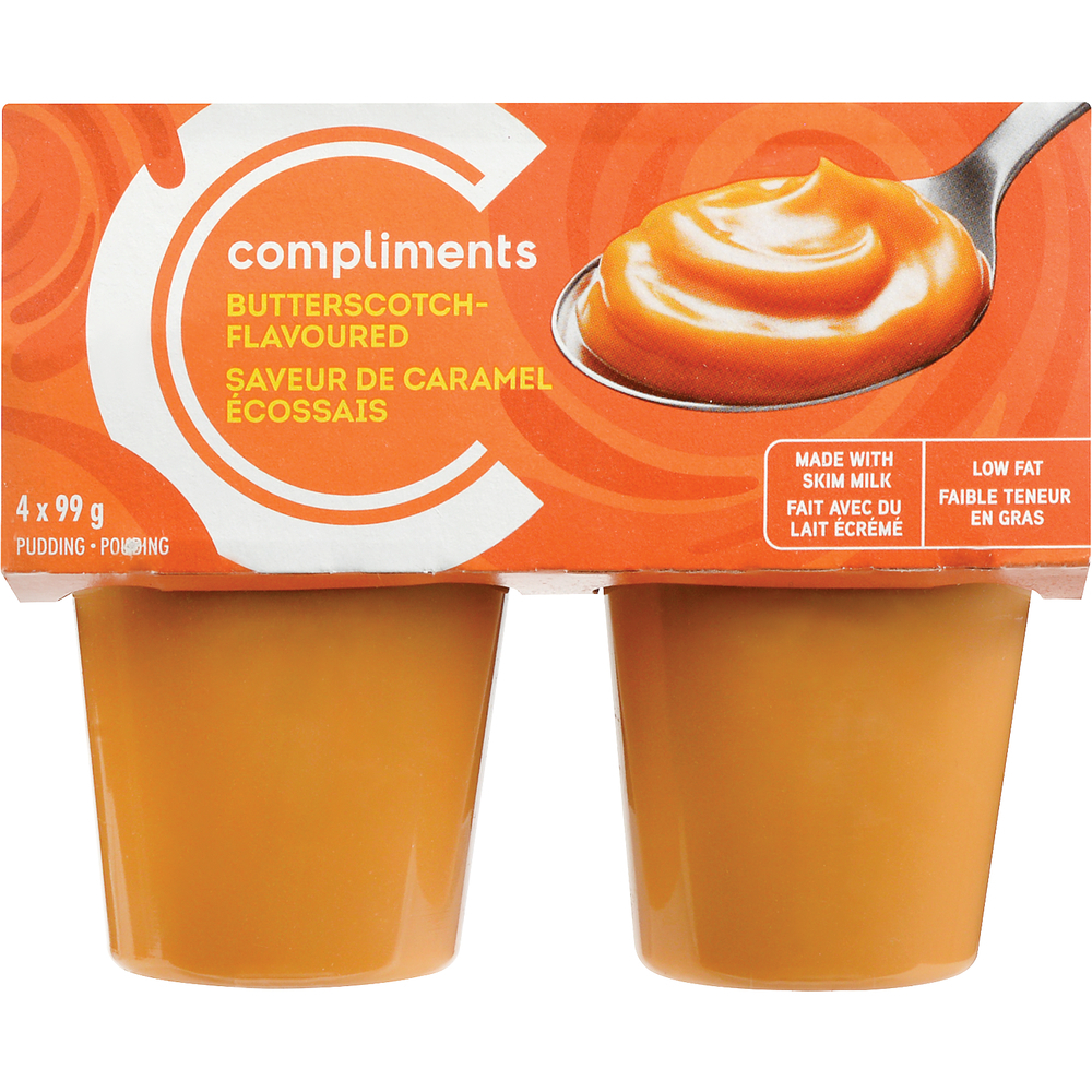 Butterscotch Pudding Cups