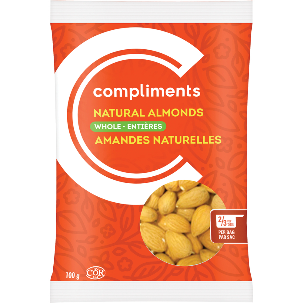 Whole Natural Almonds