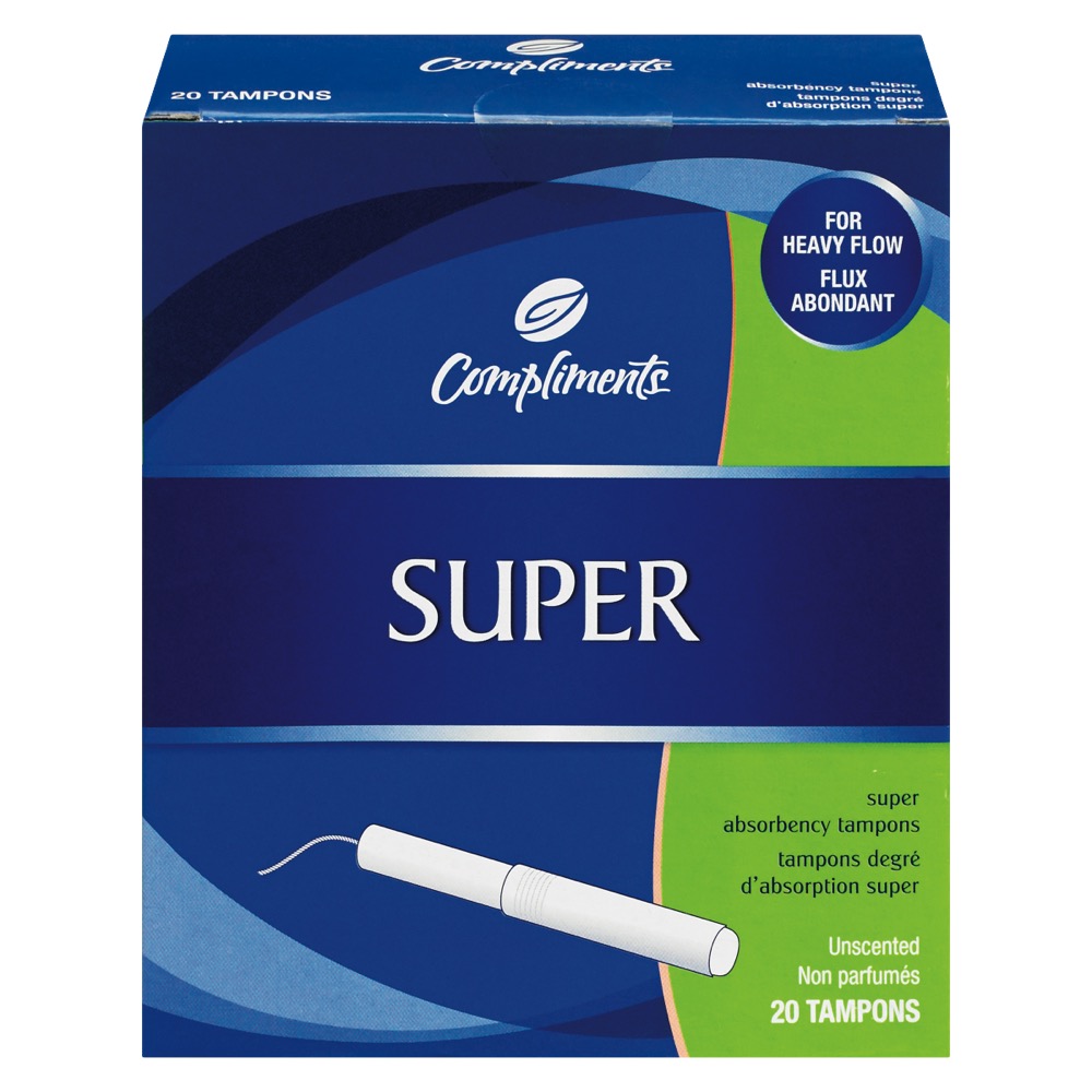 Super Absorbency Tampons