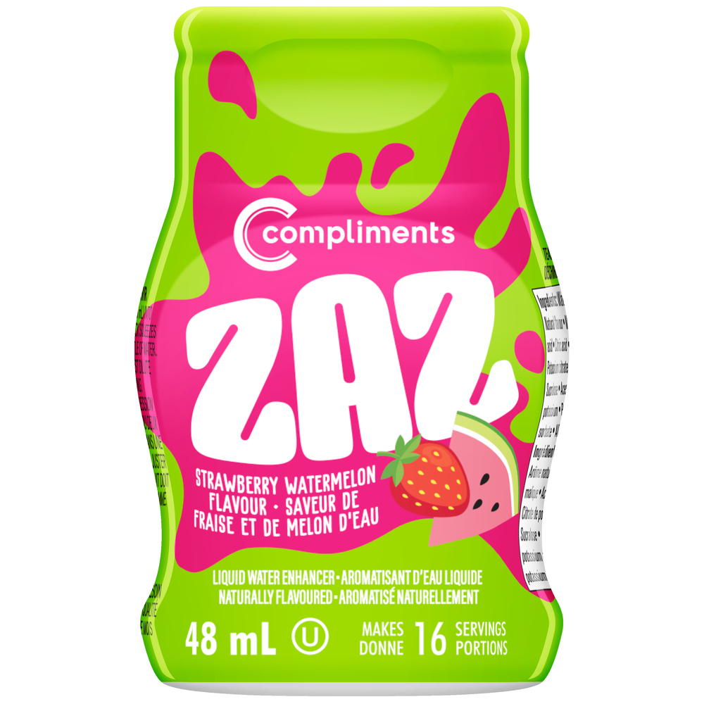 ZAZ Liquid Strawberry Watermelon Water Enhancer