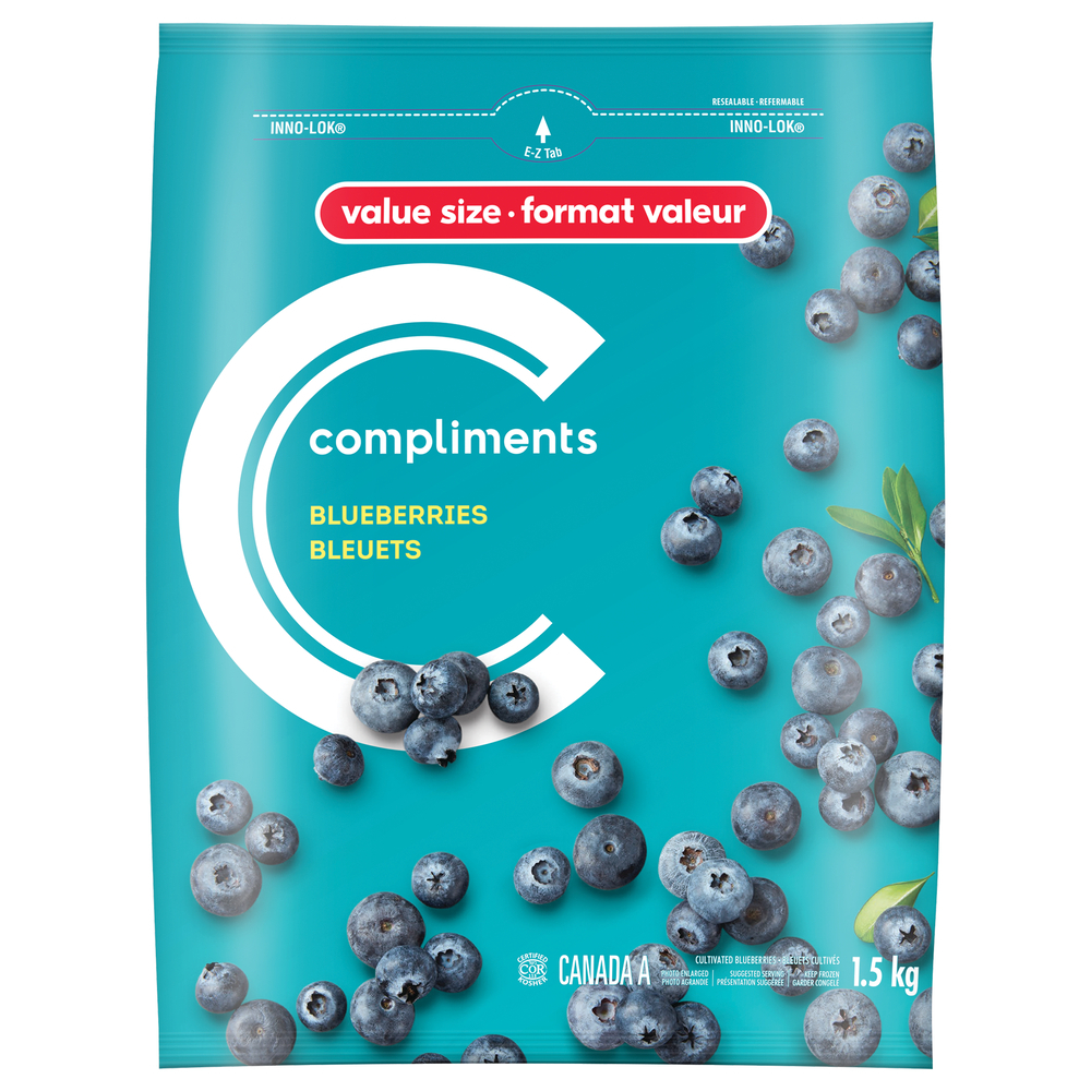 Blueberries Frozen Fruit