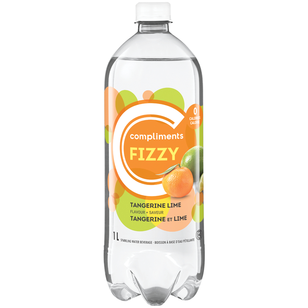 Fizzy Tangerine Lime Sparkling Water