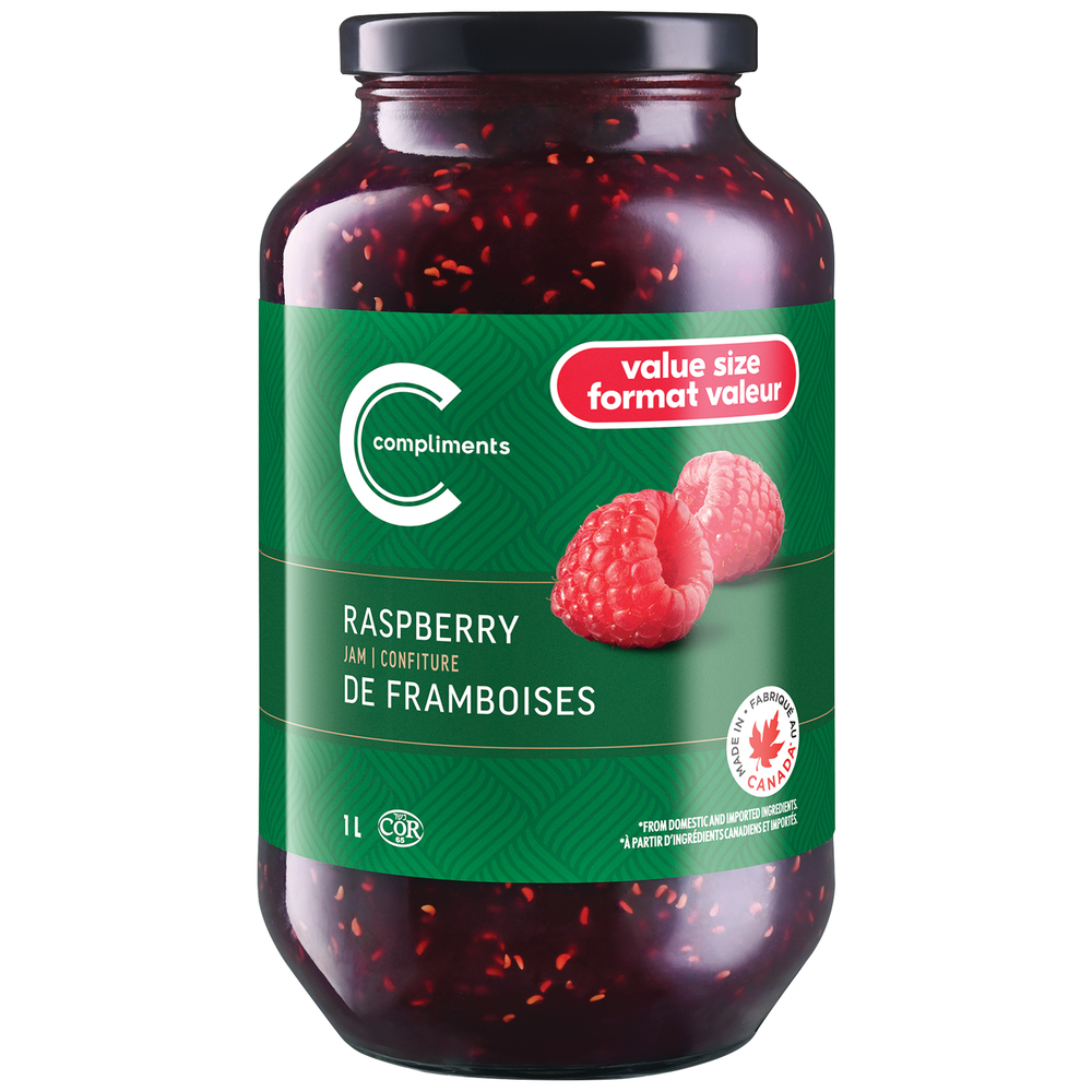 Pure Raspberry Value Size Jam