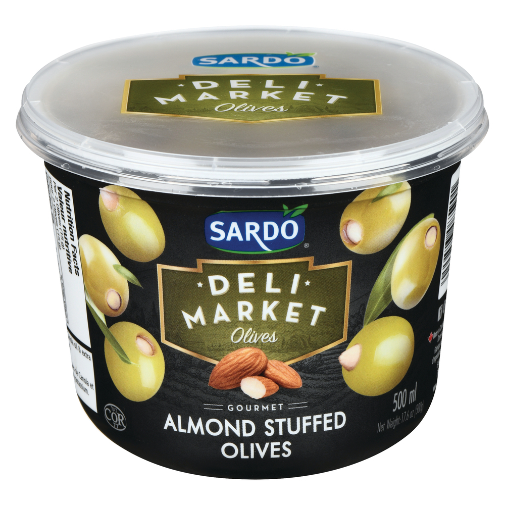 Almond Stuffed Olives