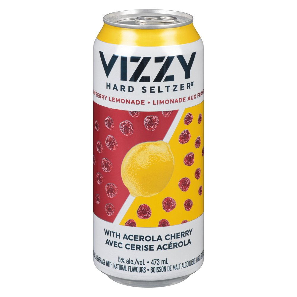 Raspberry Lemonade Hard Seltzer Cans