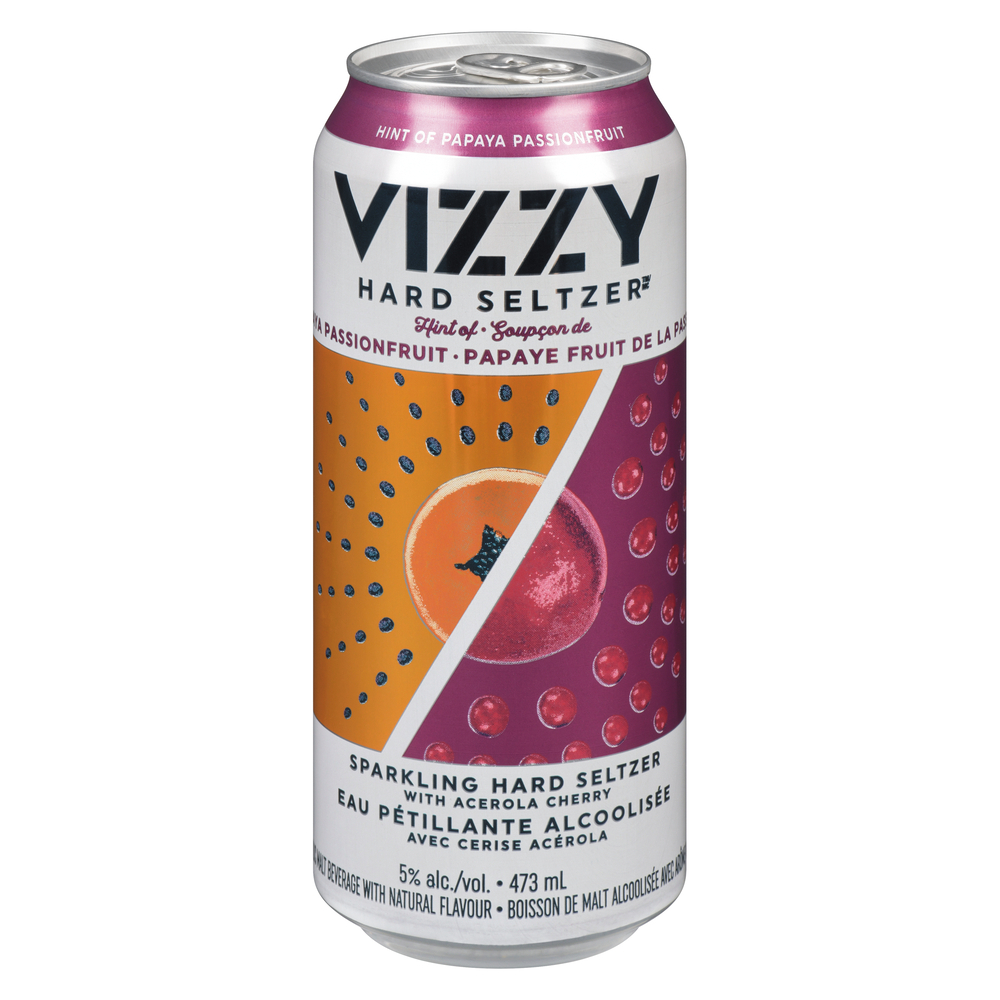 Papaya Passion Fruit Hard Seltzer Cans