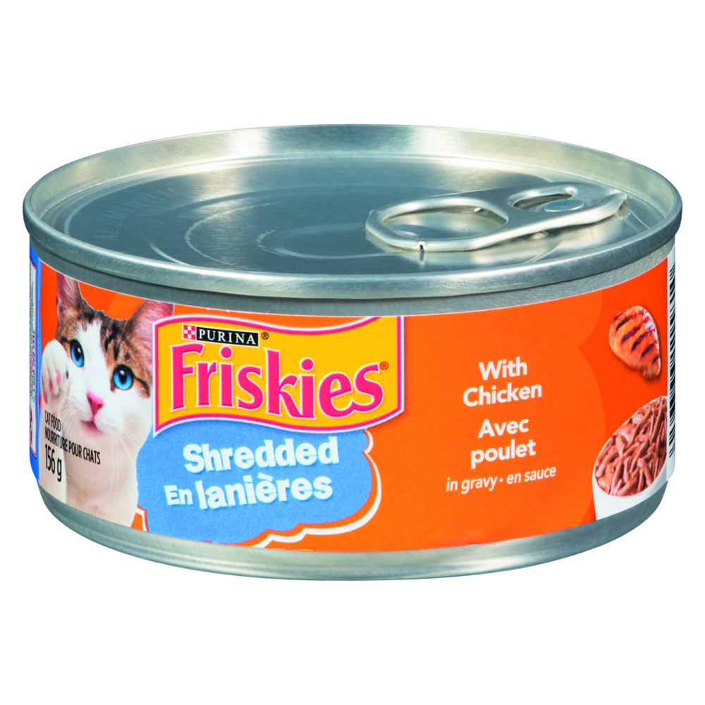 Shredded Chicken In Gravy Cat Food