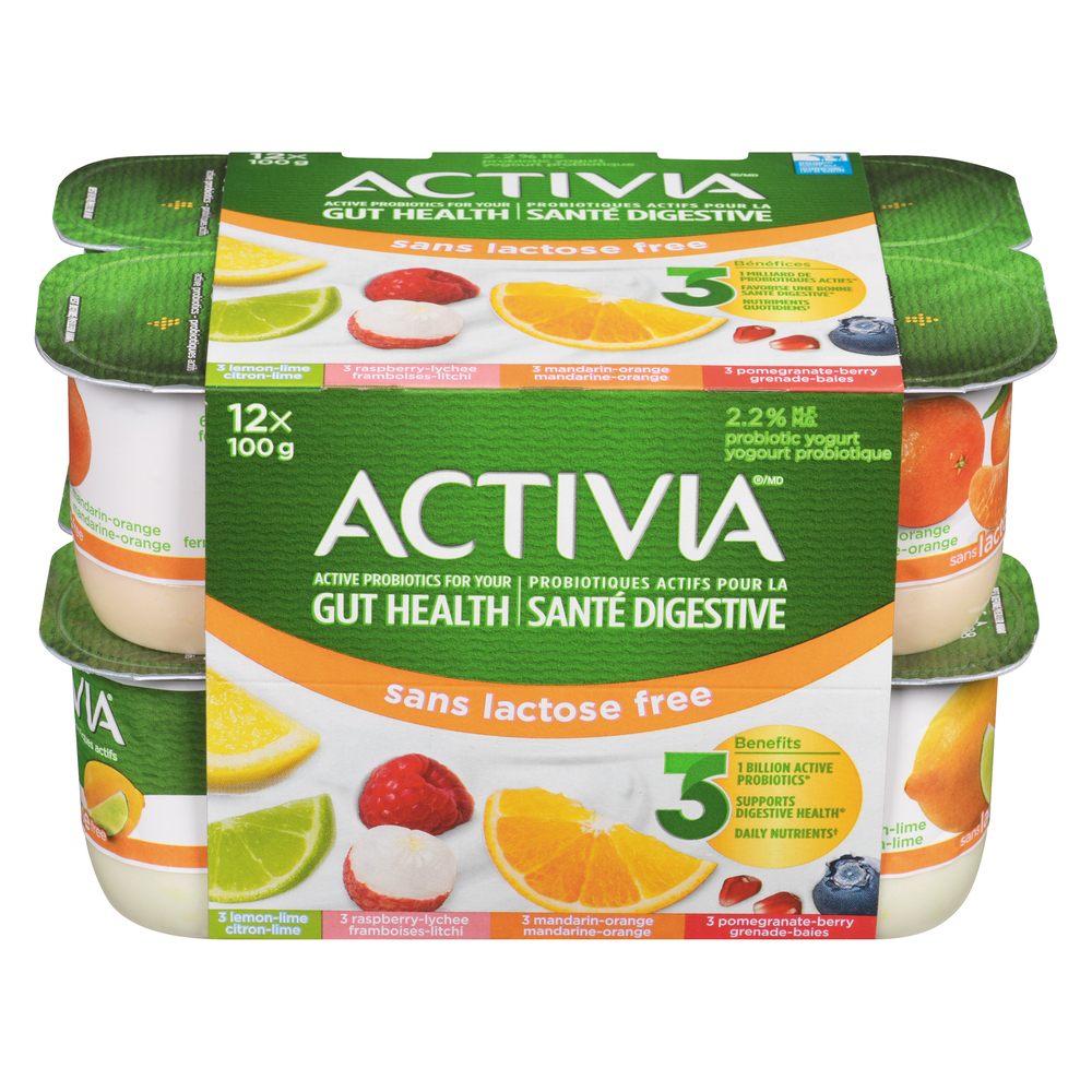 Activia Lactose Free Yogurt