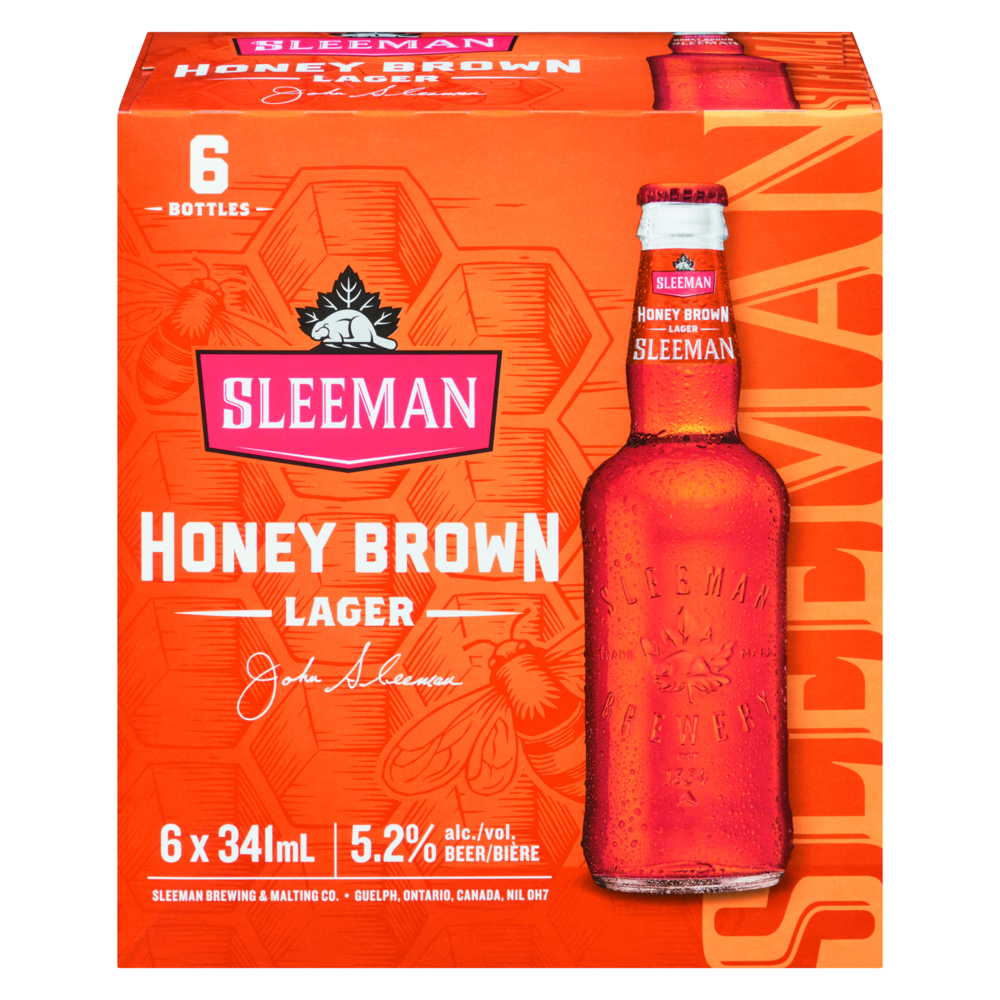 Honey Brown Lager Bottle 5 2 Alcohol Beer   0005691023006 