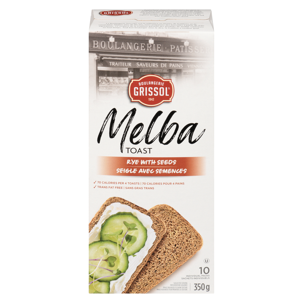 Rye Melba Toast