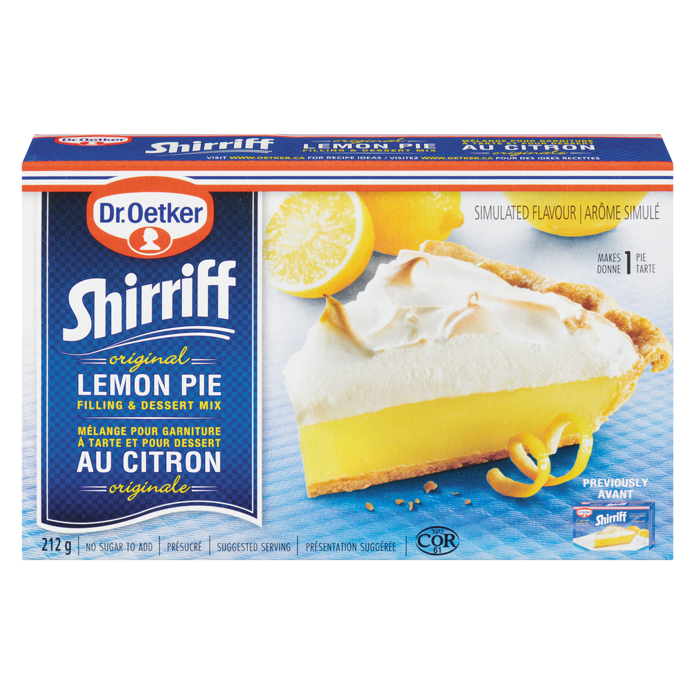 Shirriff Lemon Pie Filling Recipes at John Delgado blog