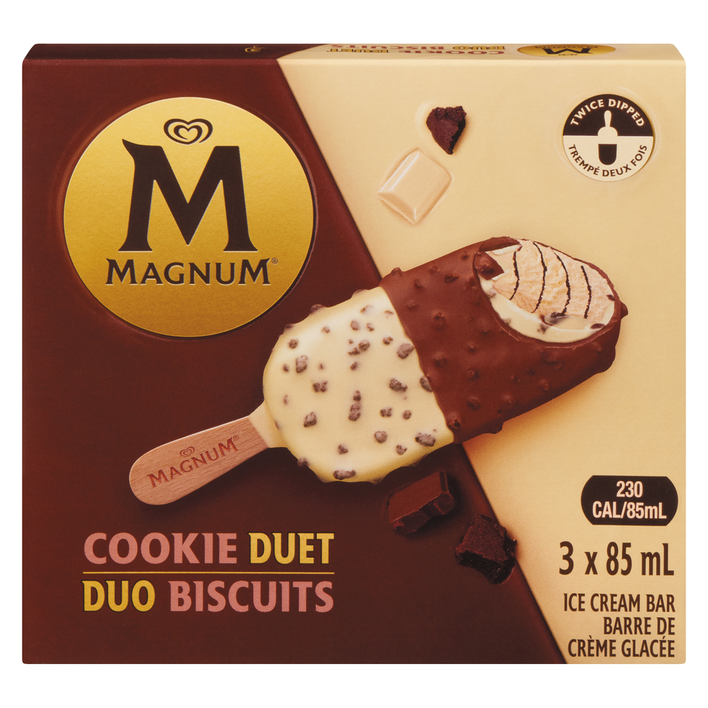 Cookie Duet Ice Cream Bar