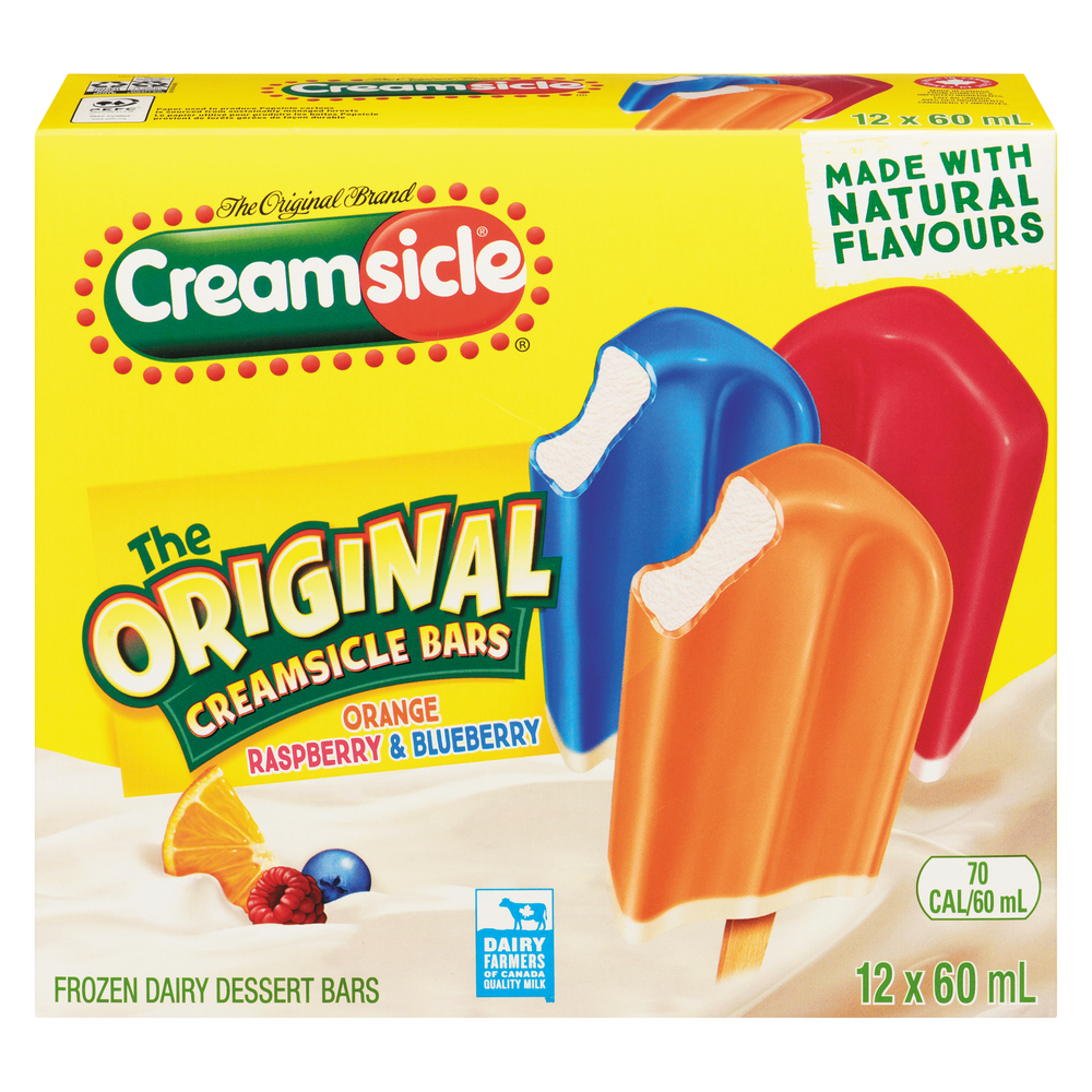 Creamsicle Ice Cream Bars