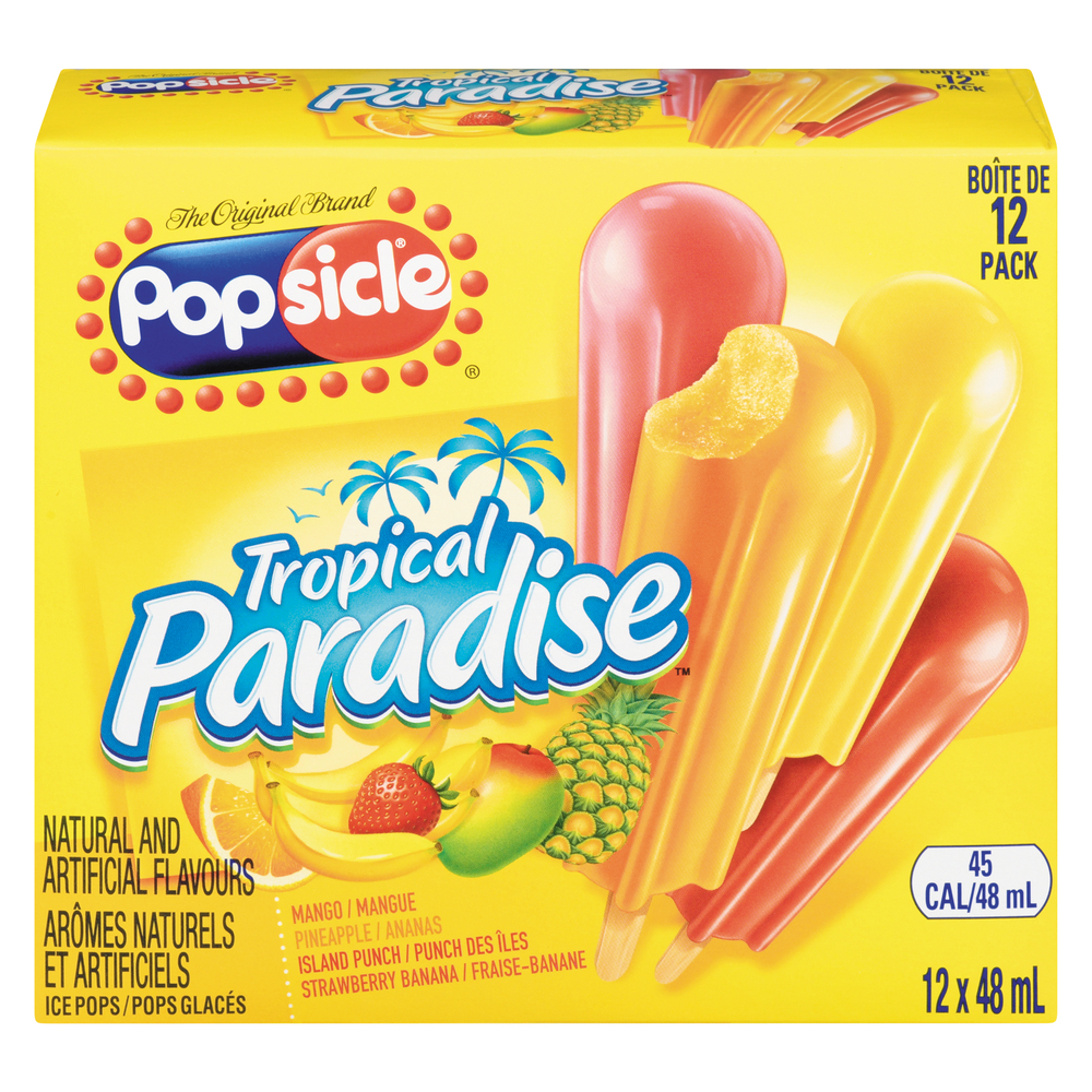 Tropical Paradise Ice Pops