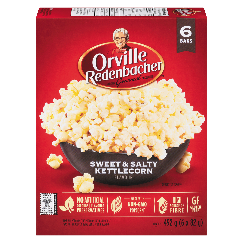 Microwave Sweet And Salty 6 Pack Popcorn
