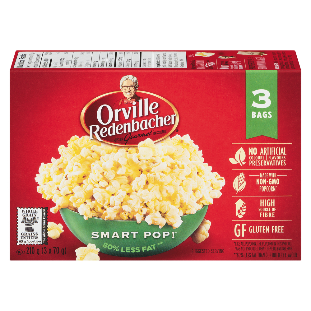 Buttery 3 Pack Smart Pop Popcorn