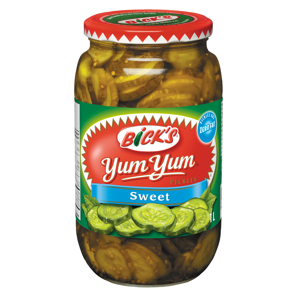 Yum Yum Sweet Pickles