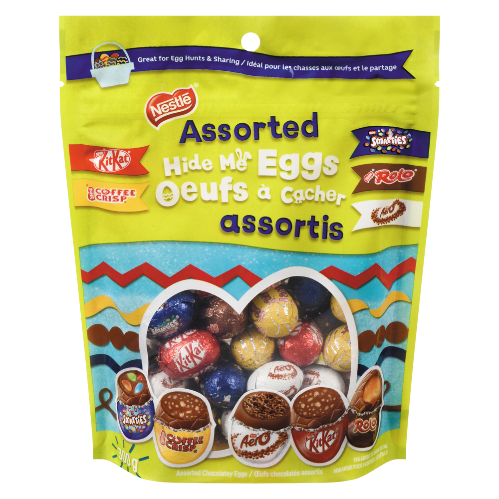 Hide Me Assorted Chocolate Eggs