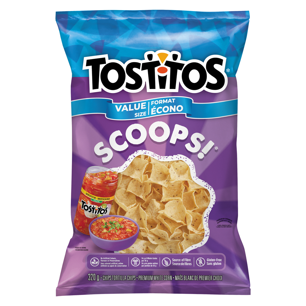 Scoops Value Size Tortilla Chips