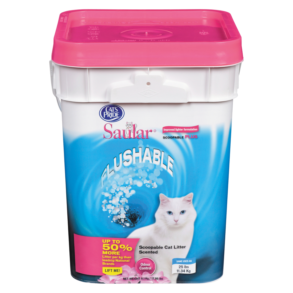 Scented Flushable Cat Litter