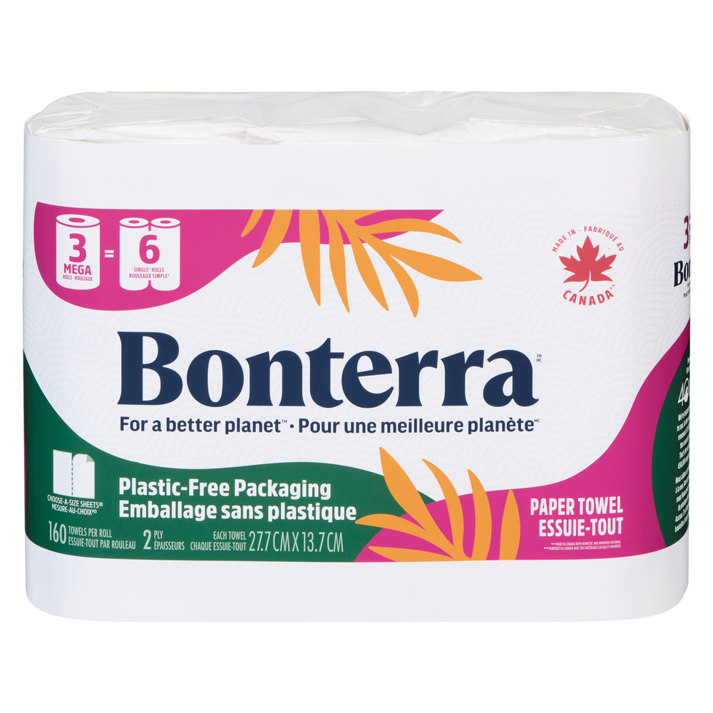 Mega Rolls 2Ply 160 Sheets Paper Towel