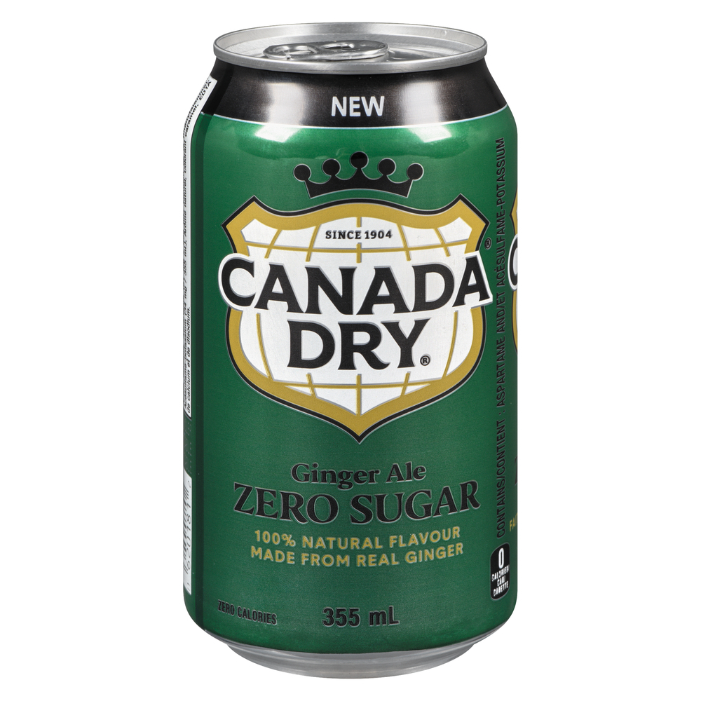 Ginger Ale Zero Sugar Soft Drink