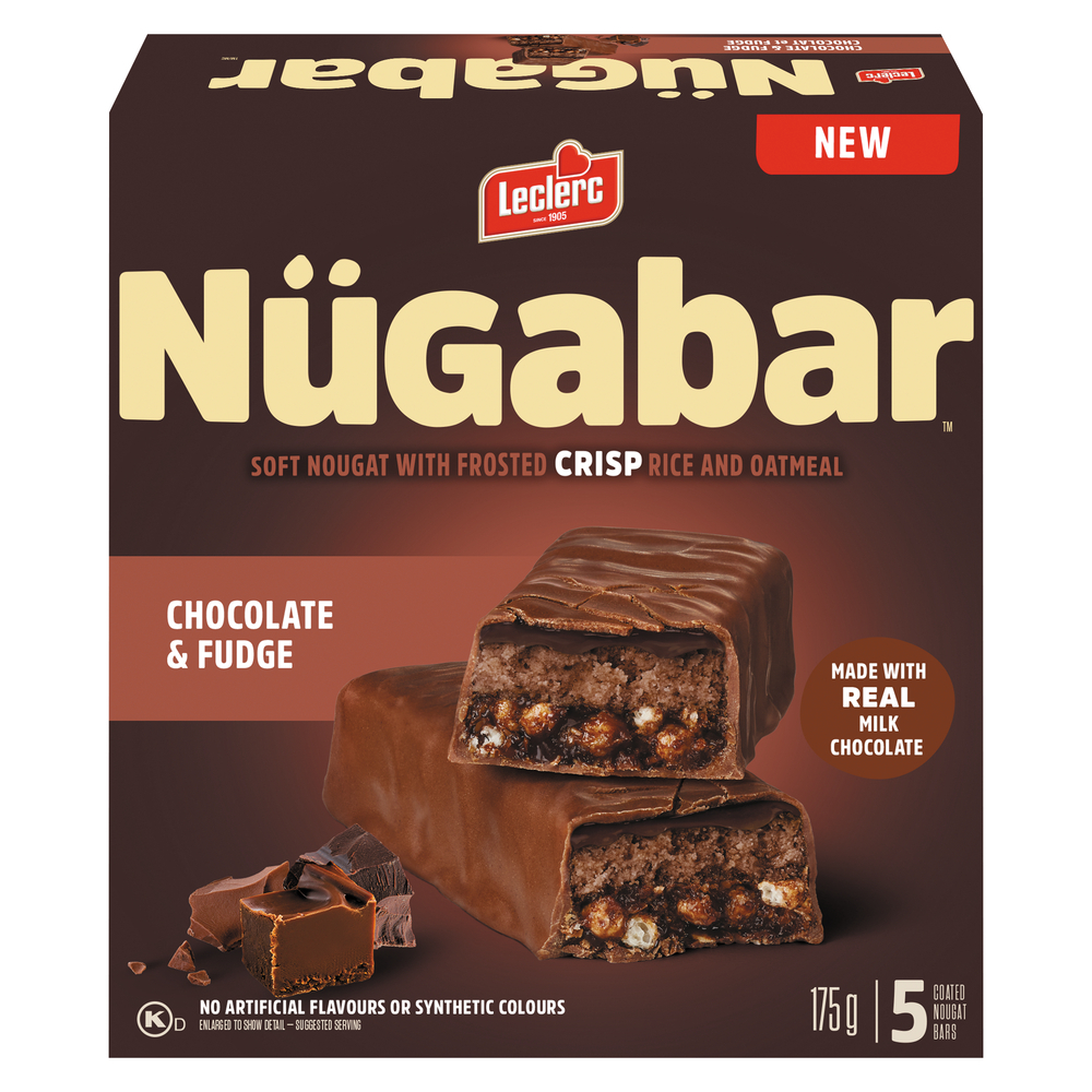 Nügabar Chocolate & Fudge Granola Bar