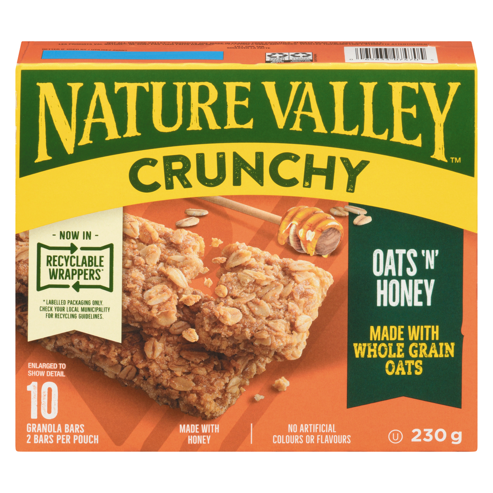 Crunchy Oats N Honey Granola Bars