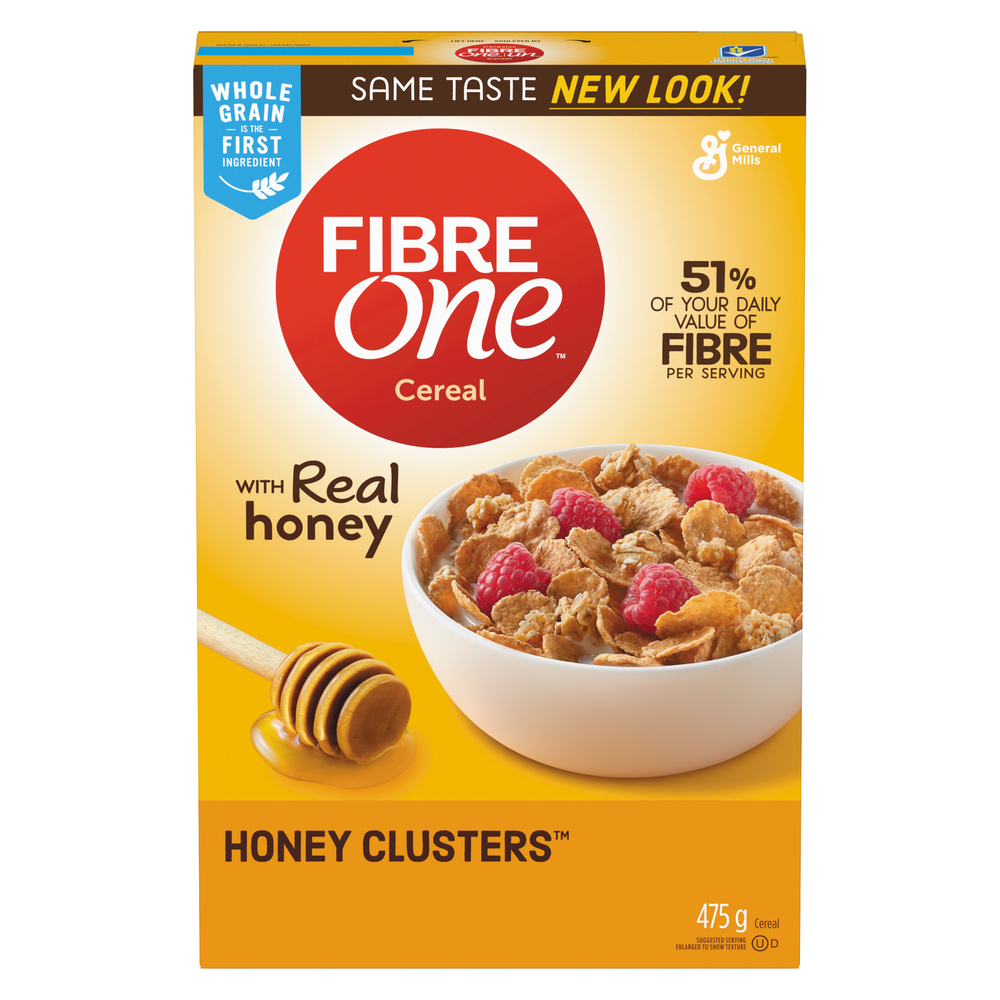 Fibre 1 Honey Clusters Cereal