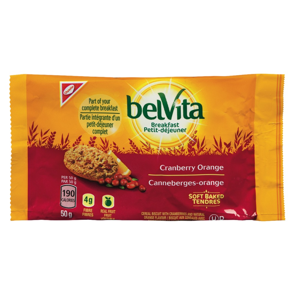 Cranberry Orange Belvita BreakFast Biscuits