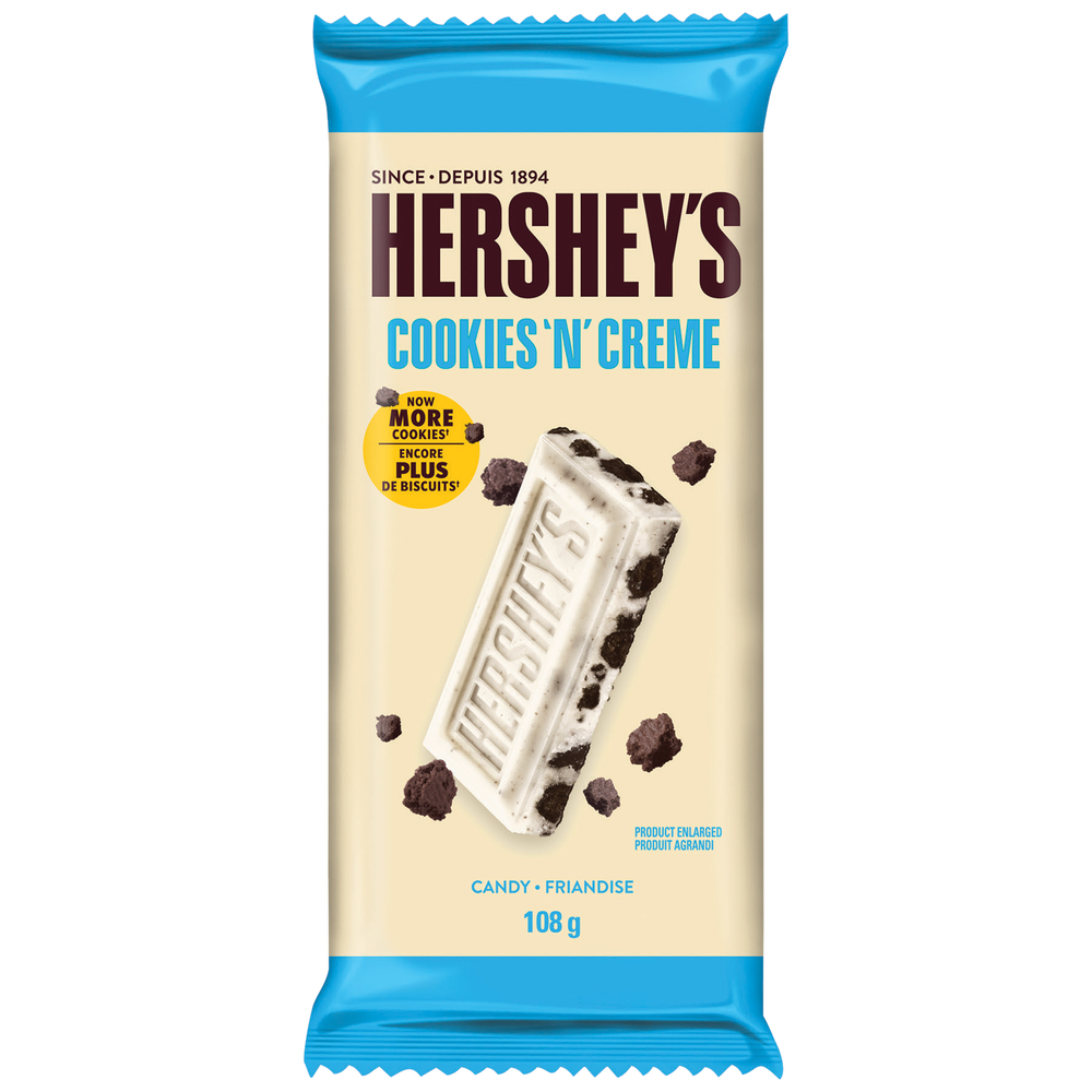 Cookies N Cream Family Size Chocolate Bar