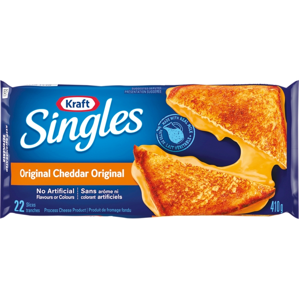 Singles Regular Slices 22 Pack Cheese