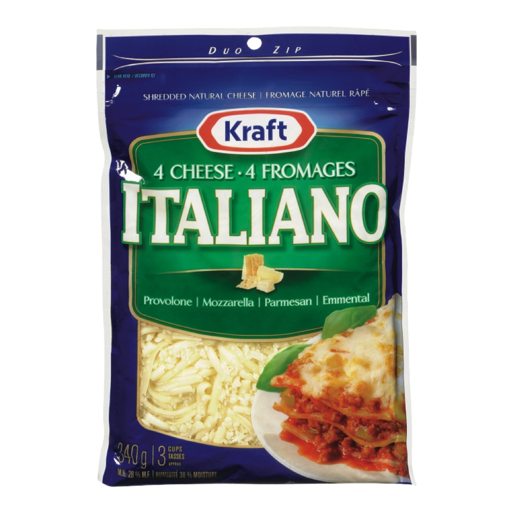 Shredded 4 Cheese Italiano Cheese