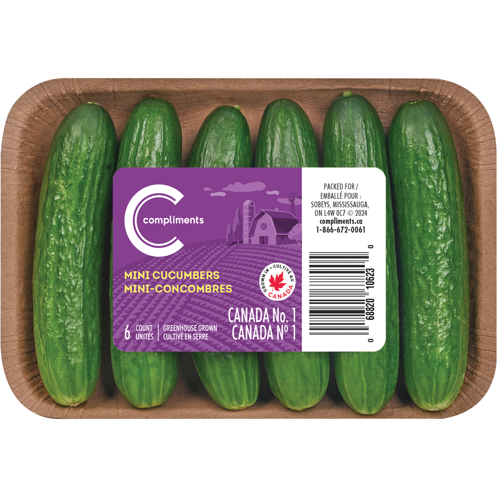 Mini Seedless Cucumbers 3509