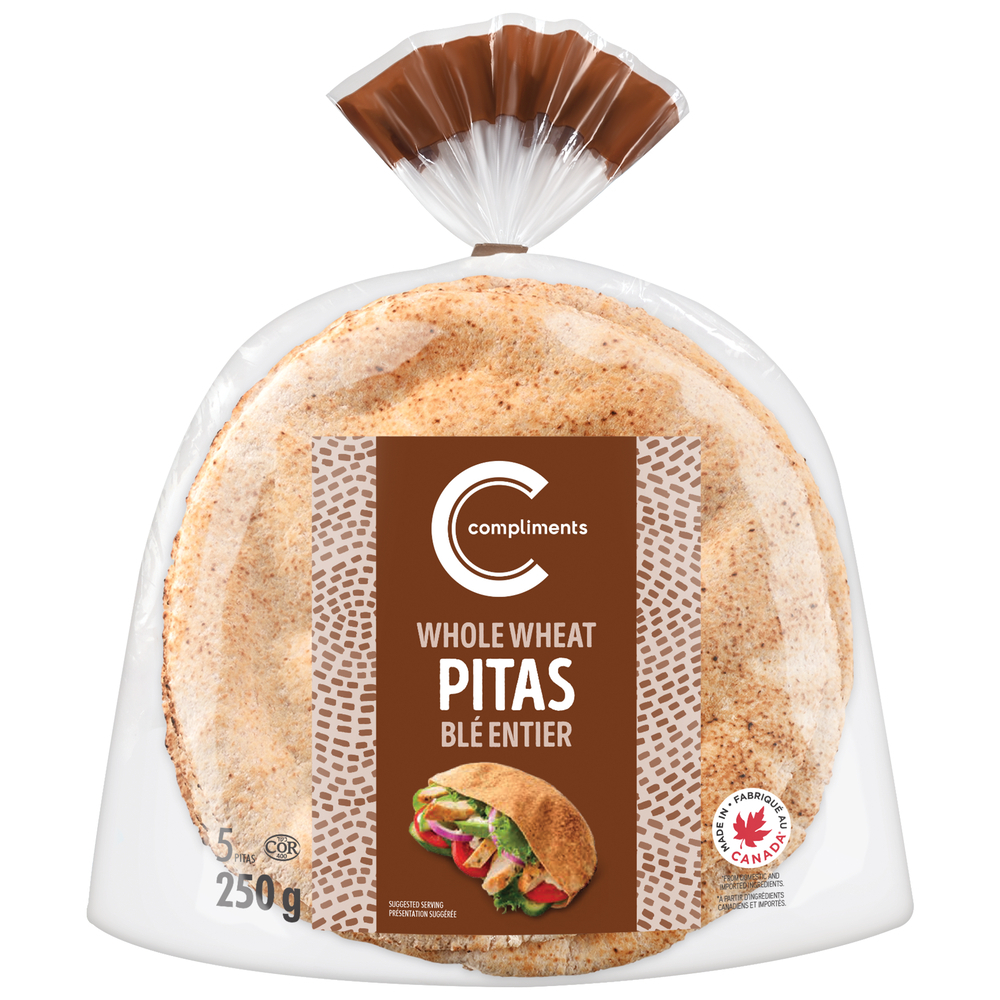 Whole Wheat Pita Bread