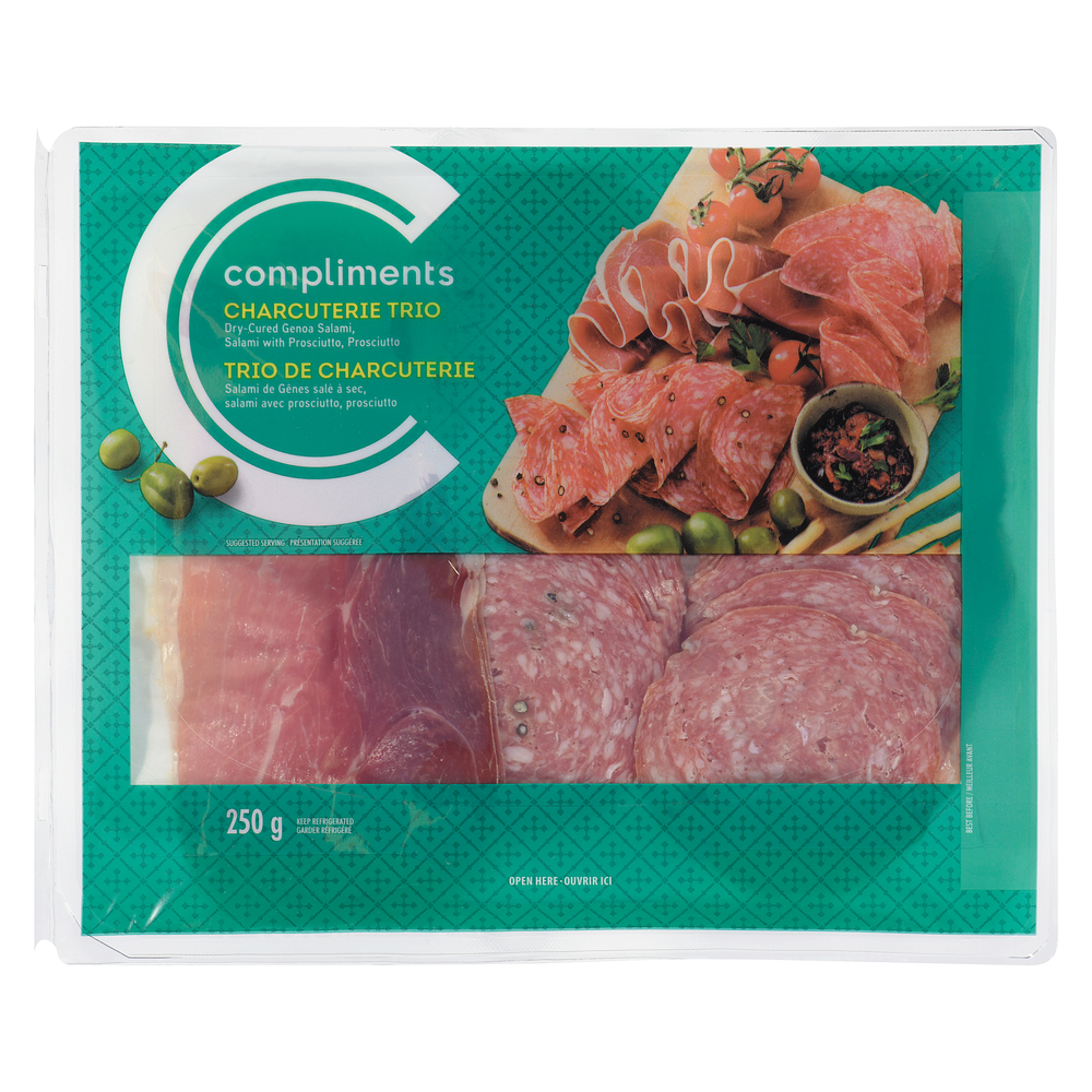 Genoa Salami, Salami with Prosciutto and Prosciutto Deli Meat