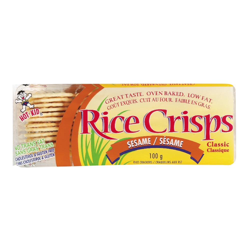 Sesame Rice Crisps