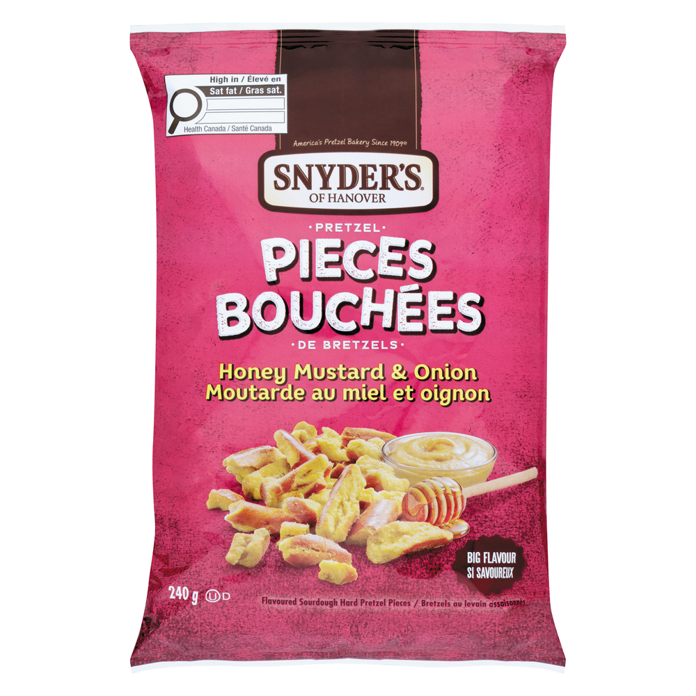 Honey Mustard & Onion Pretzels Pieces