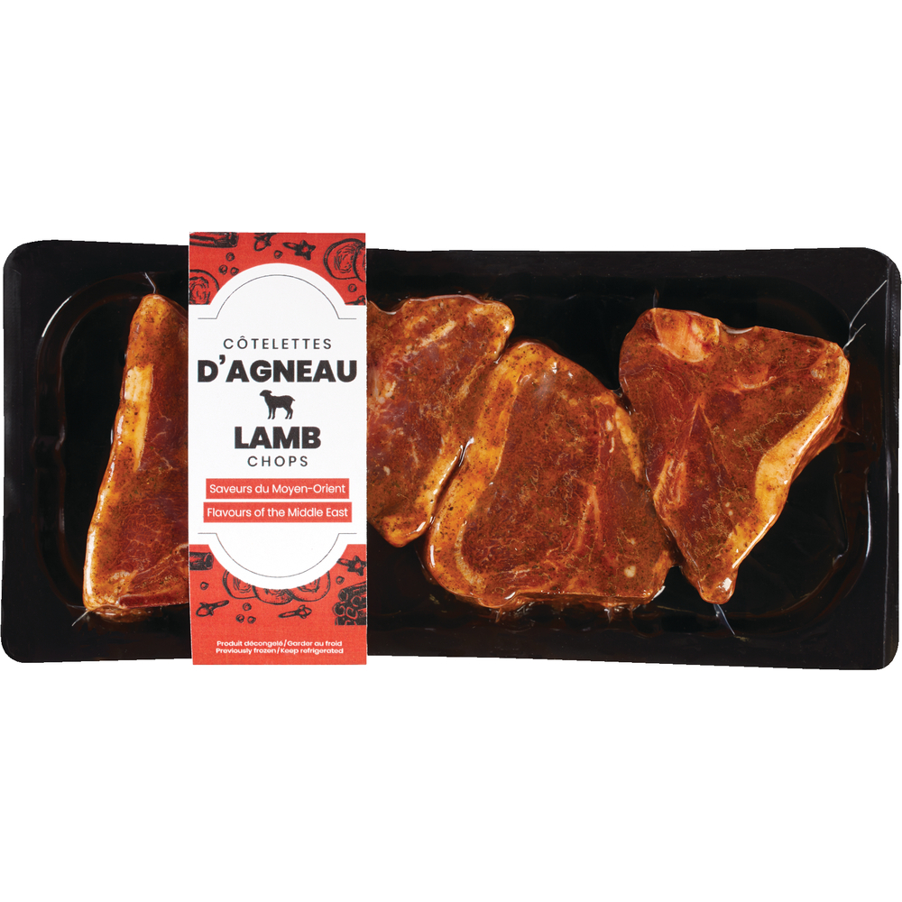 Flavors Of The Middle East Lamb Chops