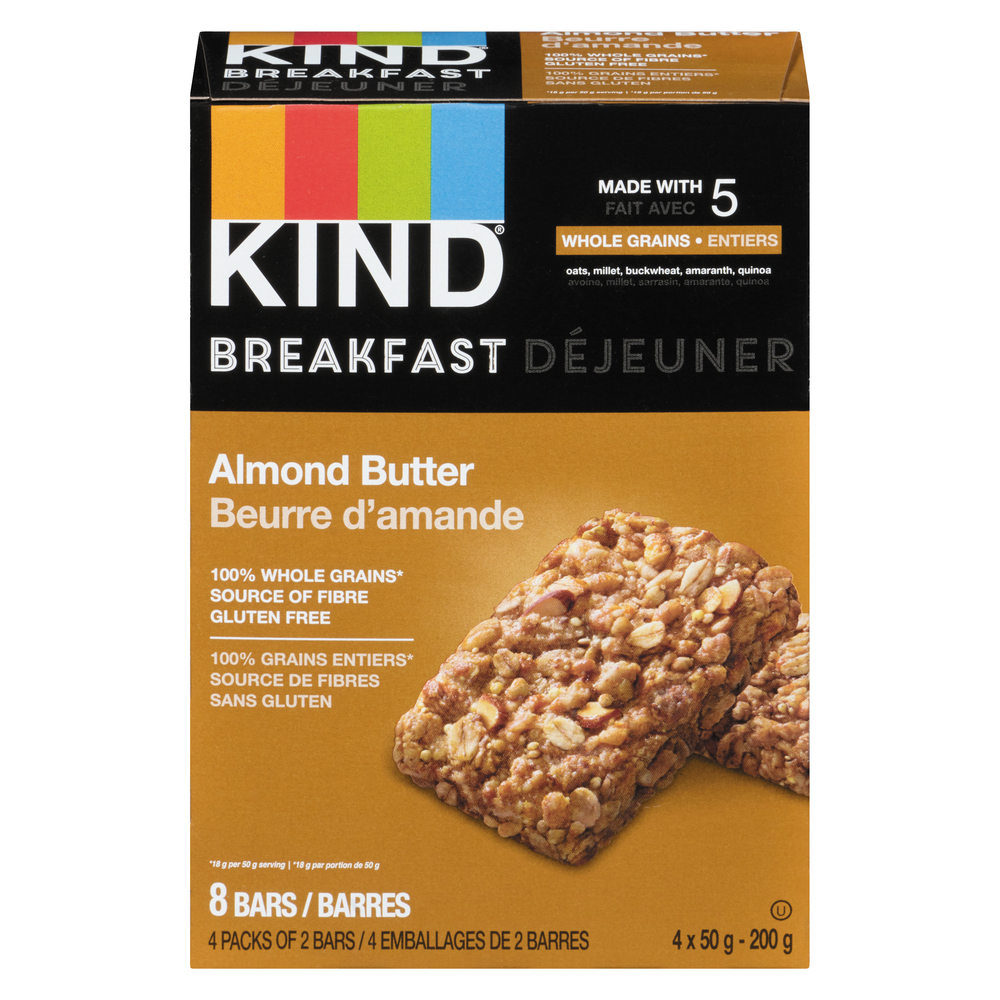Almond Butter Breakfast Bar