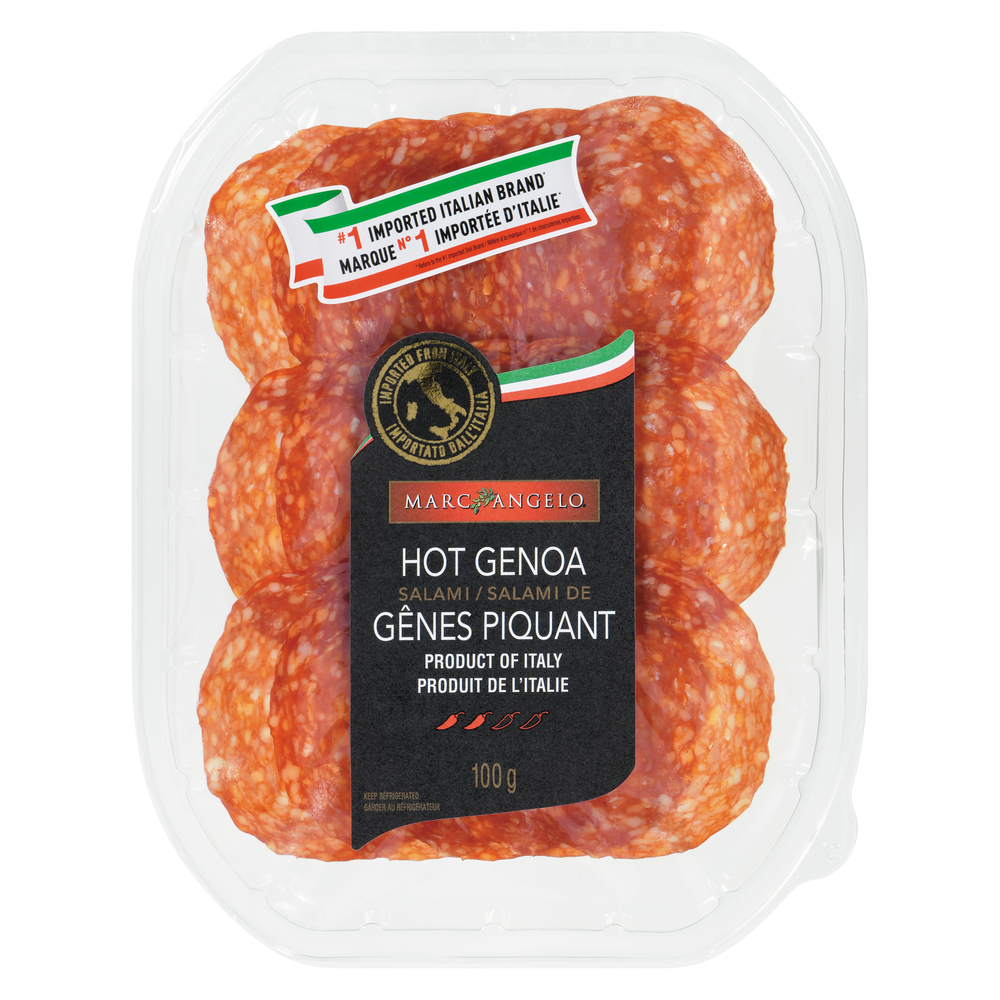Imported Hot Genoa Salami